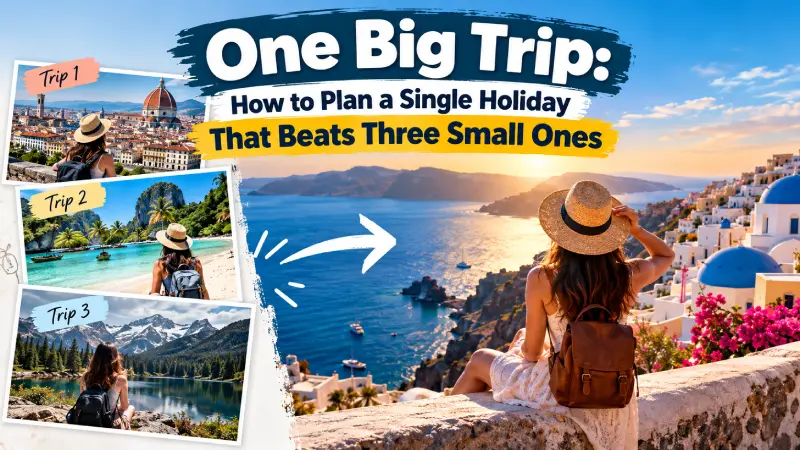 One Big Trip: How to Plan a Single Holiday That Beats Three Small Ones